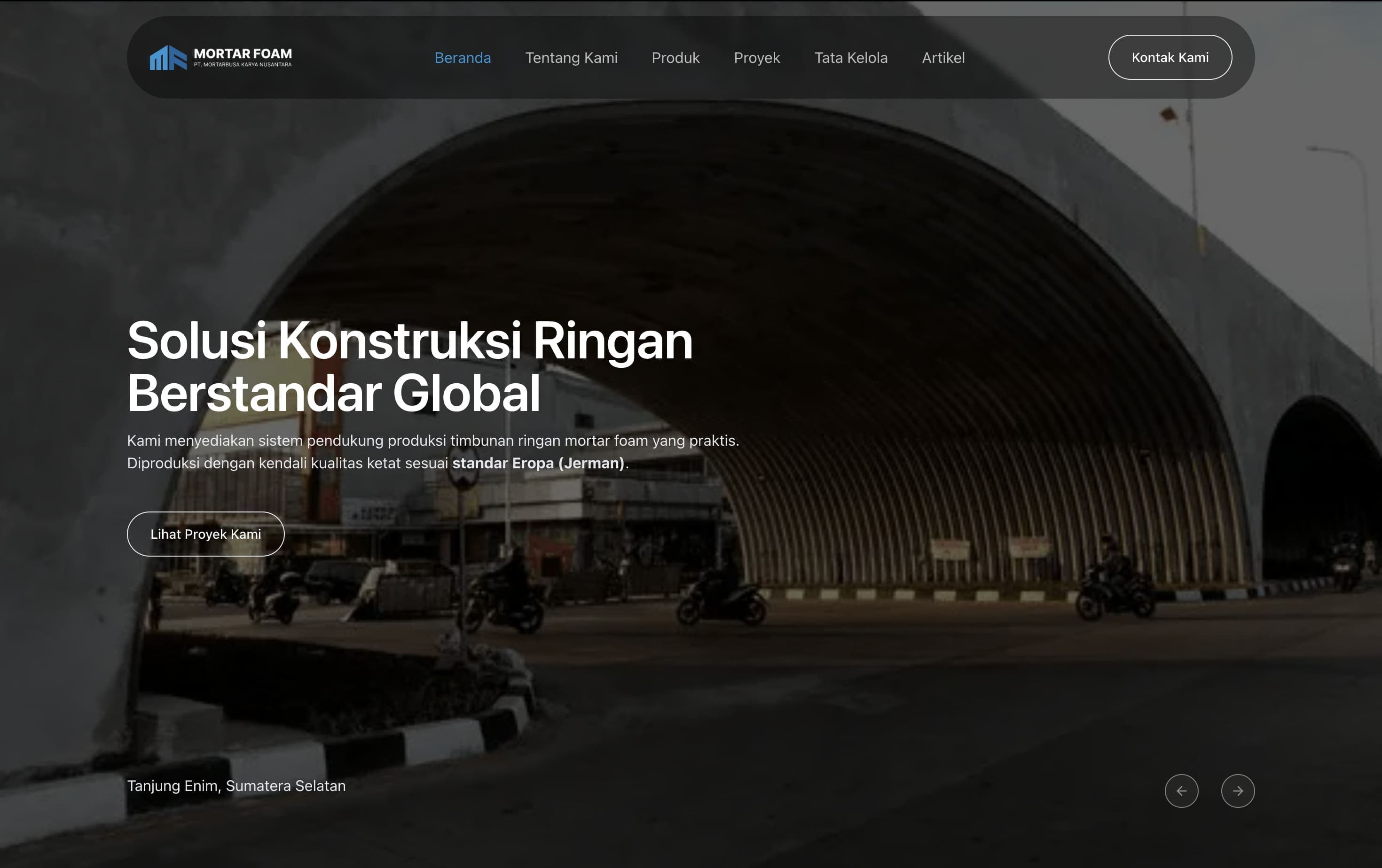 Mortar Busa Karya Nusantara web result